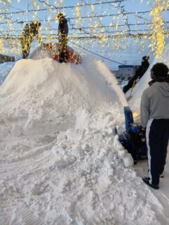 かまくら作り👍