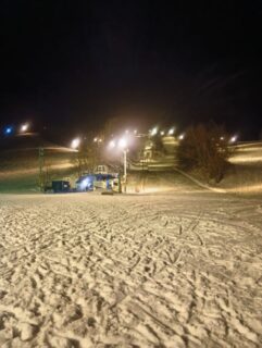 美唄でナイタースキー⛷️