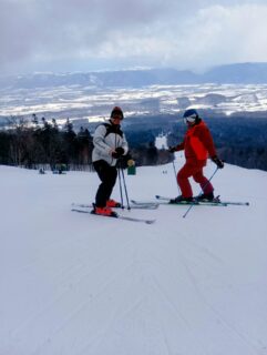 富良野でスキー⛷️